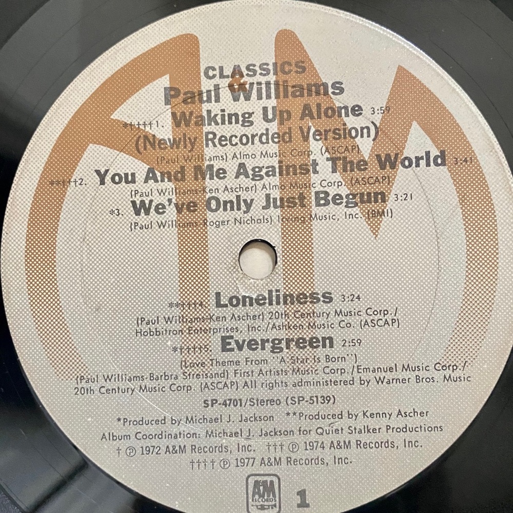3/$15  PAUL WILLIAMS CLASSICS 1977 - Picture 7 of 7